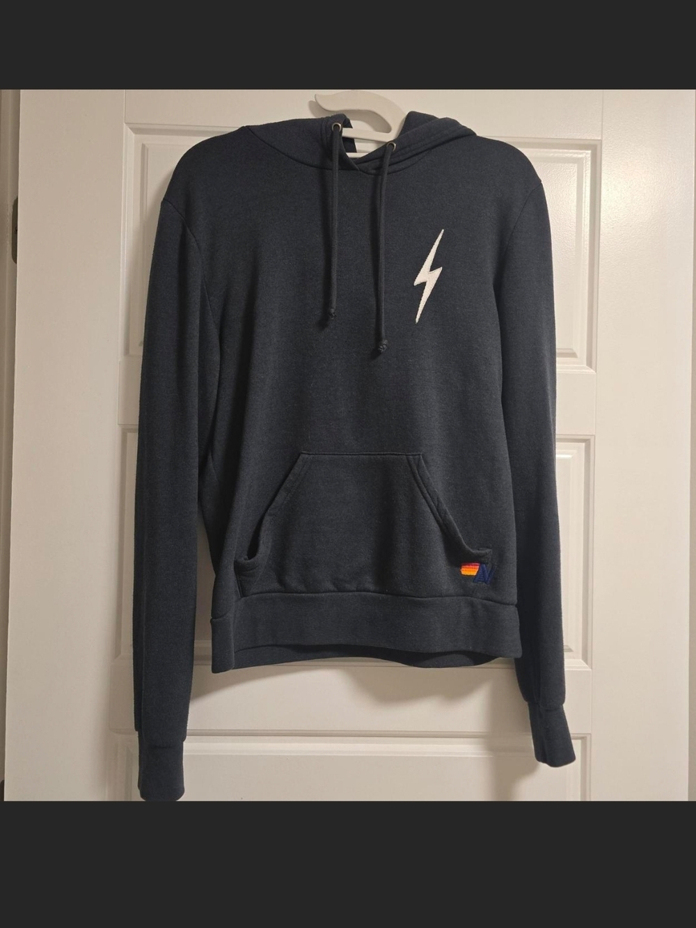 Aviator Nation Charcoal Bolt Hoodie - Picture 7 of 8